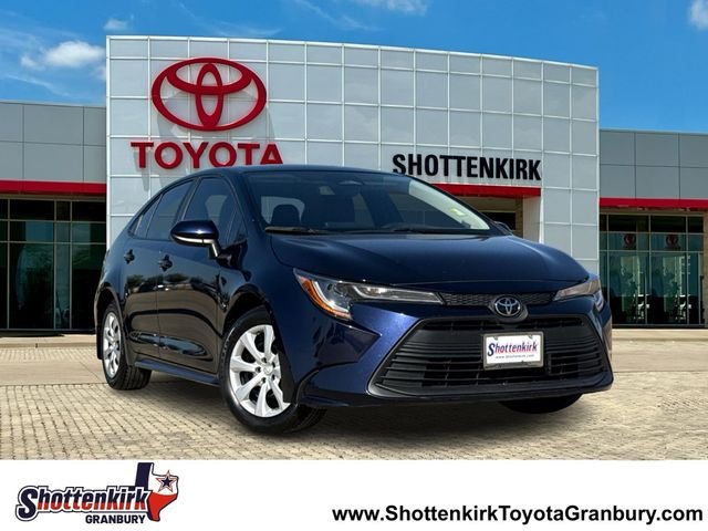 Used 2024 Blue Toyota LE image 1
