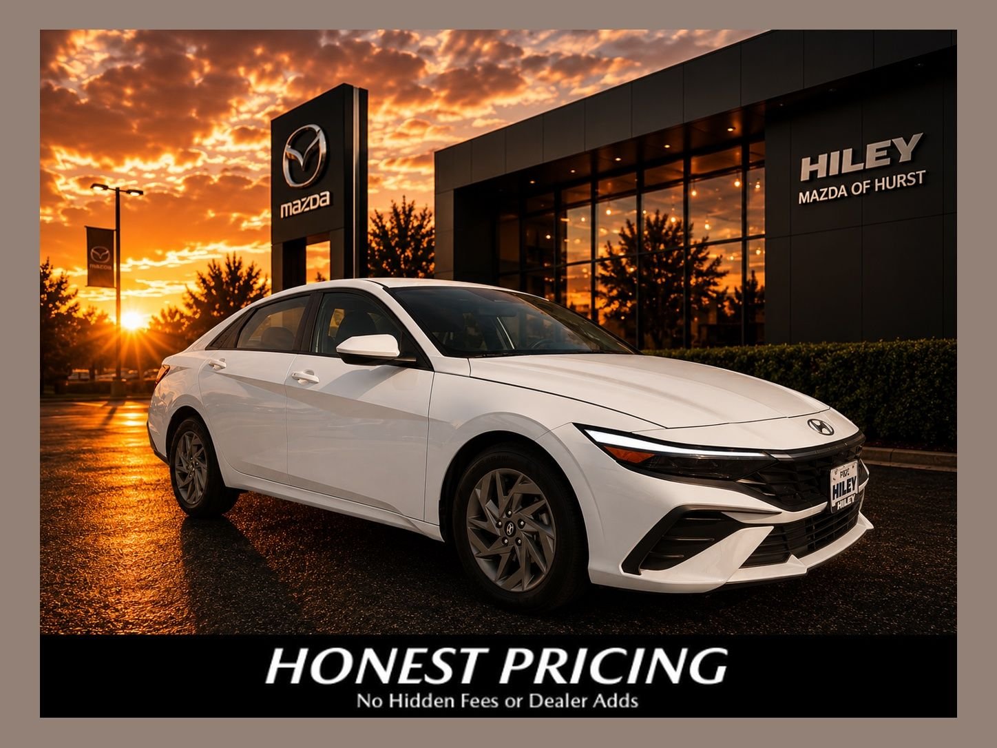 Used 2024 White Hyundai SEL image 1