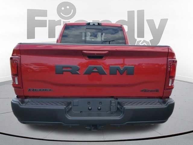 New 2026 Molten Red Pearl-Coat Exterior Paint RAM Rebel image 4