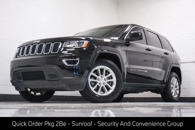 Used 2022 Black Jeep Laredo E image 1