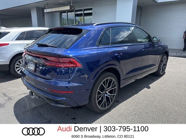 Used 2021 Blue Audi 55 Premium Plus image 4