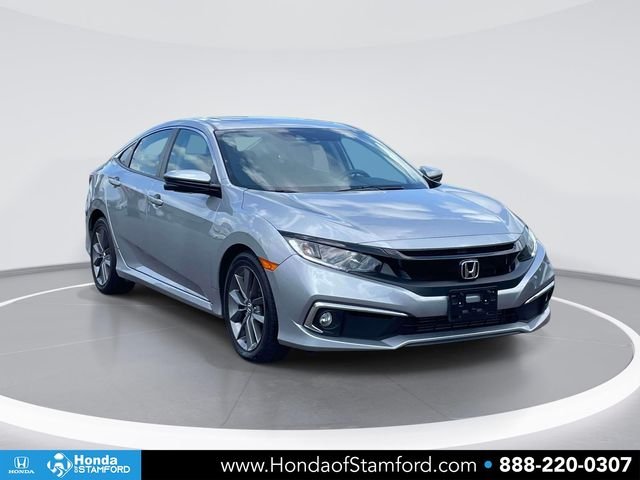 Used 2020 Lunar Silver Metallic Honda EX image 1