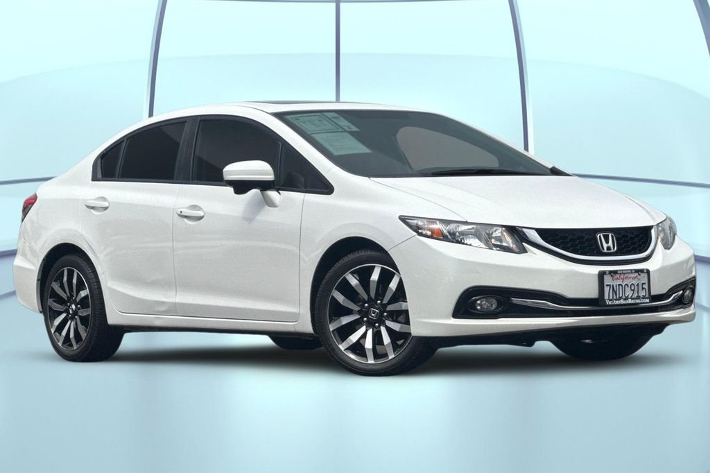 Used 2015 Honda Civic EX-L with VIN 19XFB2F98FE265674 for sale in San Bruno, CA