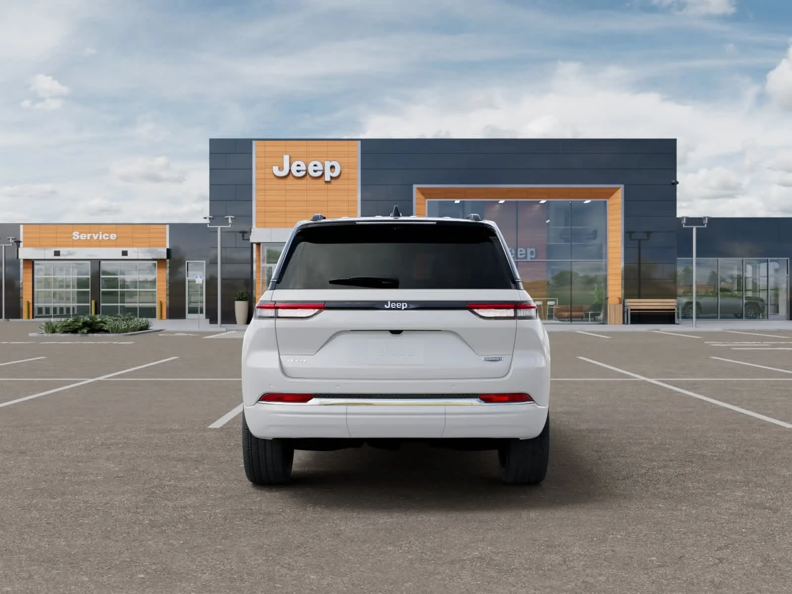 New 2027 Bright White Clearcoat Jeep Summit image 7