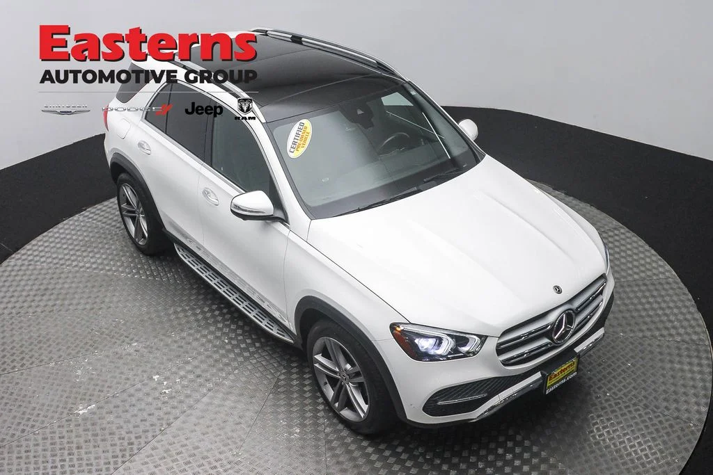 Used 2020 White Mercedes-Benz GLE 350 image 3