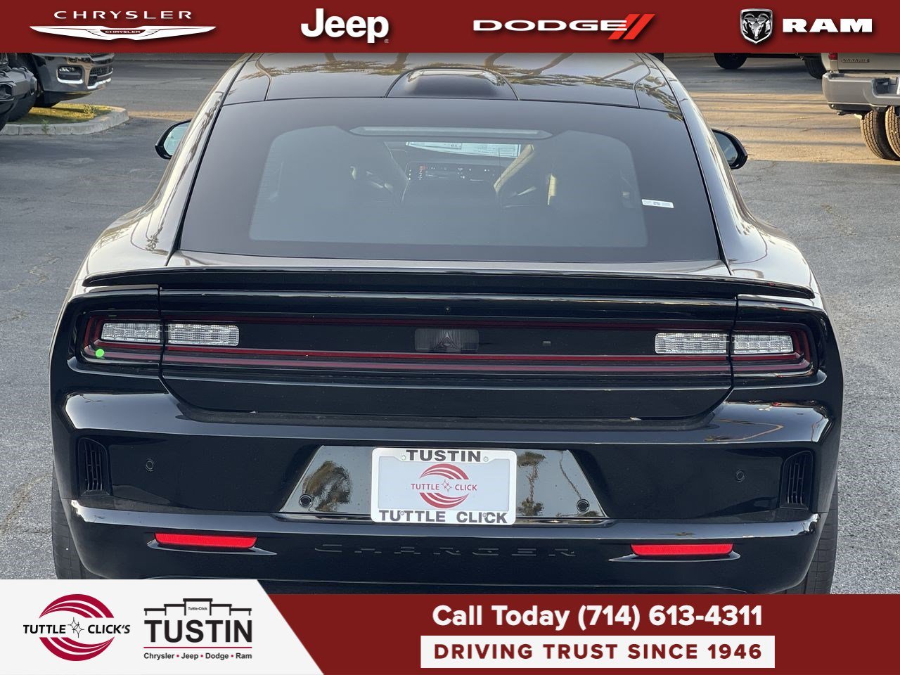New 2026 Diamond Black Crystal Pearlcoat Dodge Scat Pack Plus image 5