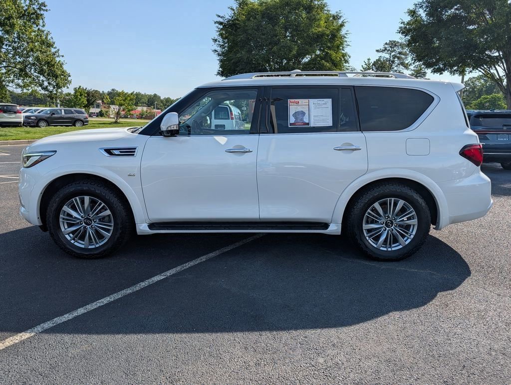 Used 2019 Moonstone White INFINITI LUXE image 5