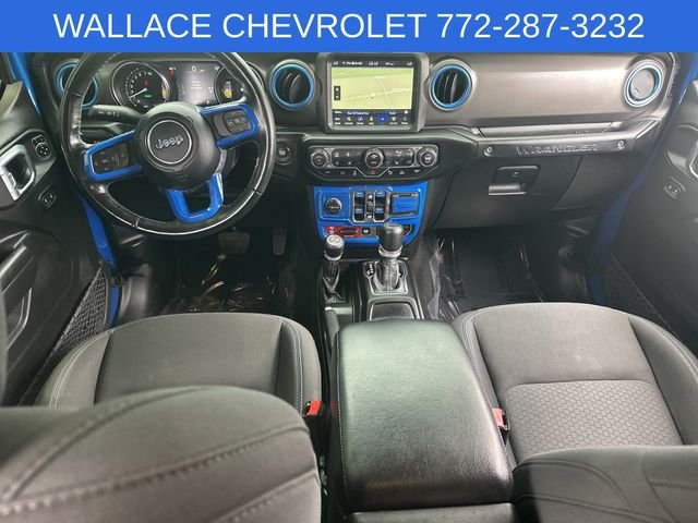 Used 2022 Blue Jeep Unlimited Rubicon 4xe image 16