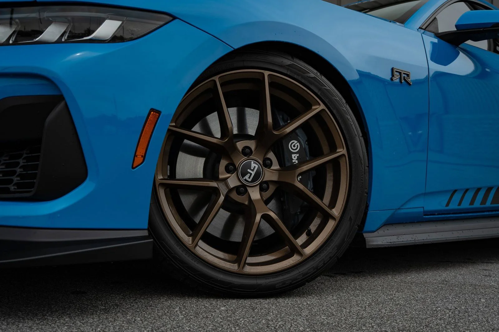 Used 2025 Grabber Blue Ford GT Premium with RTR Spec 3 Package image 8