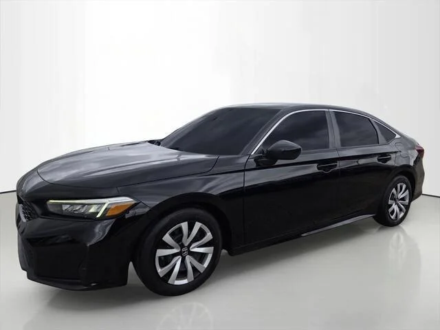 Used 2025 Crystal Black Pearl Honda LX image 1