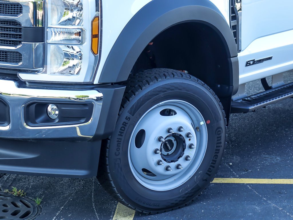 New 2026 Oxford White Ford 11' Dump Body image 3