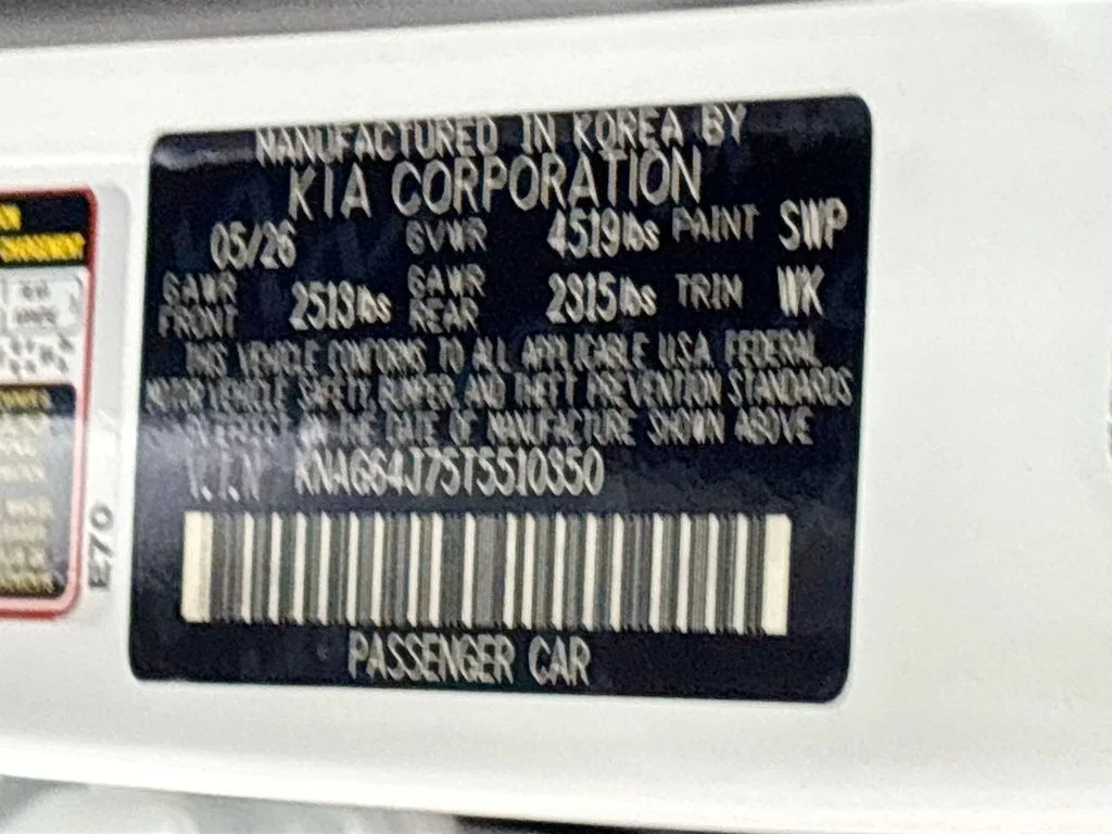 New 2026 Snow White Pearl Kia GT-Line AWD image 25