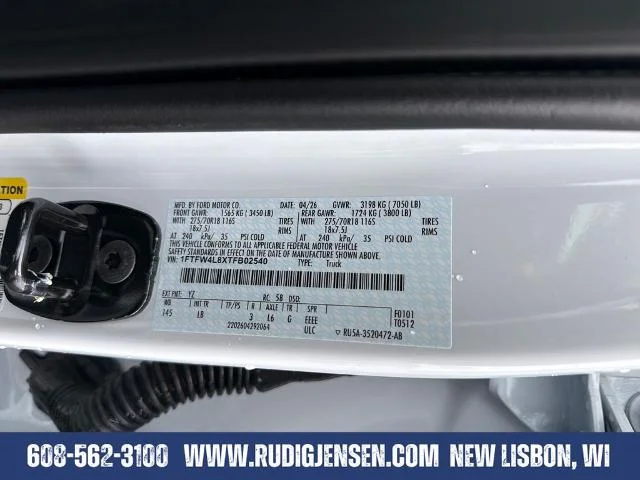 New 2026 Oxford White Ford Tremor® image 58
