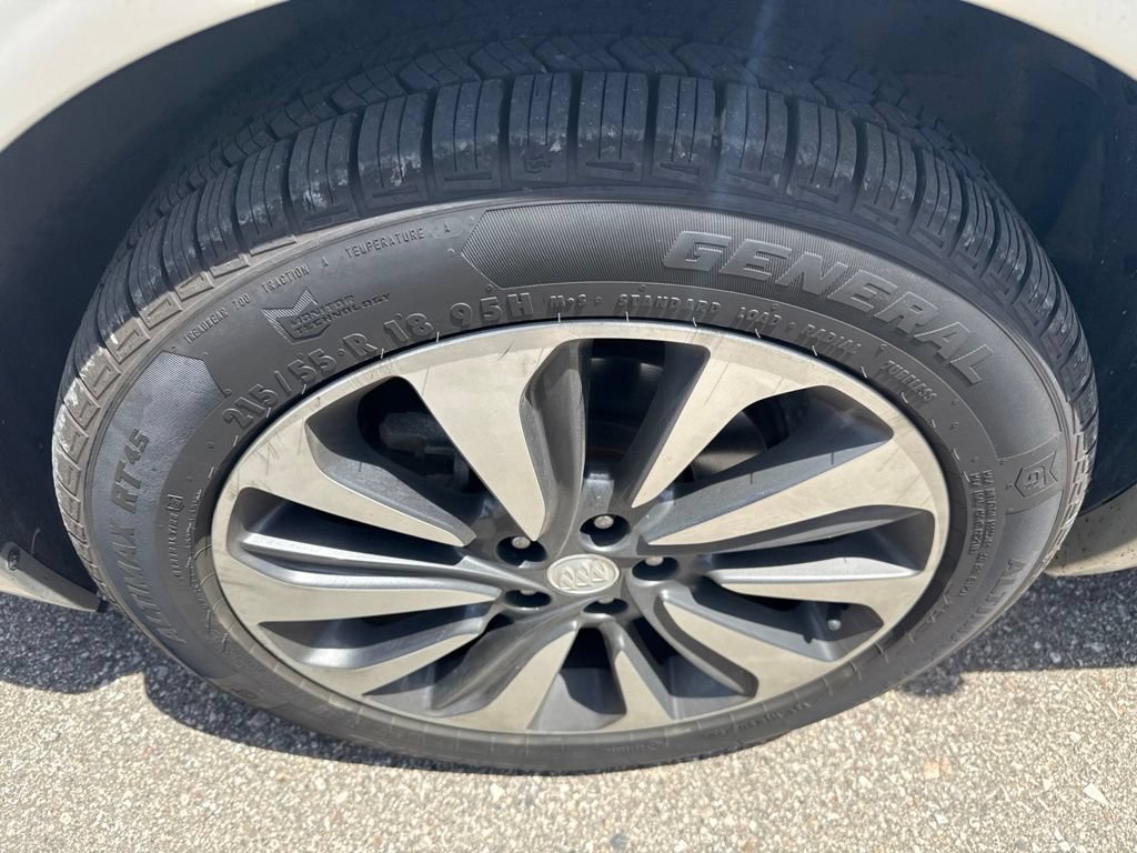 Used 2018 Includes (BQX) Satin Nickel Metallic lower exterior accent color, Paint code W733J. Buick Premium image 11