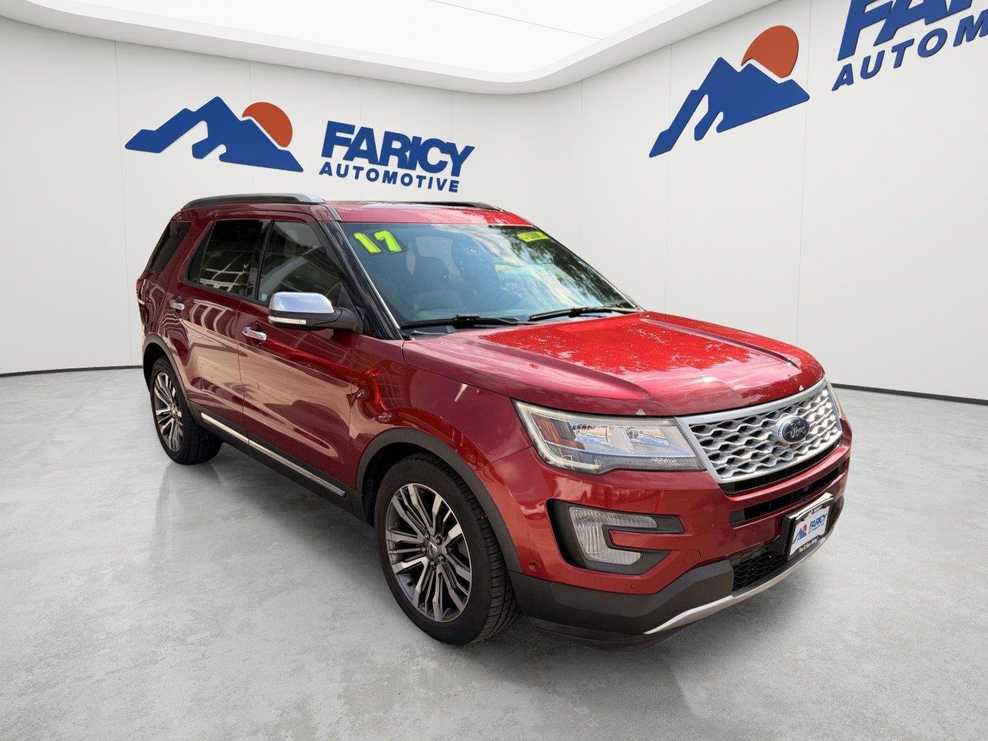 Used 2017 Ruby Red Metallic Tinted Clearcoat Ford Platinum image 7