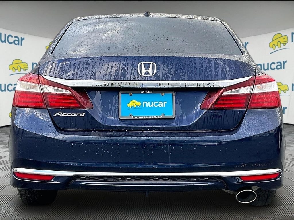 Used 2017 Obsidian Blue Pearl Honda EX image 5