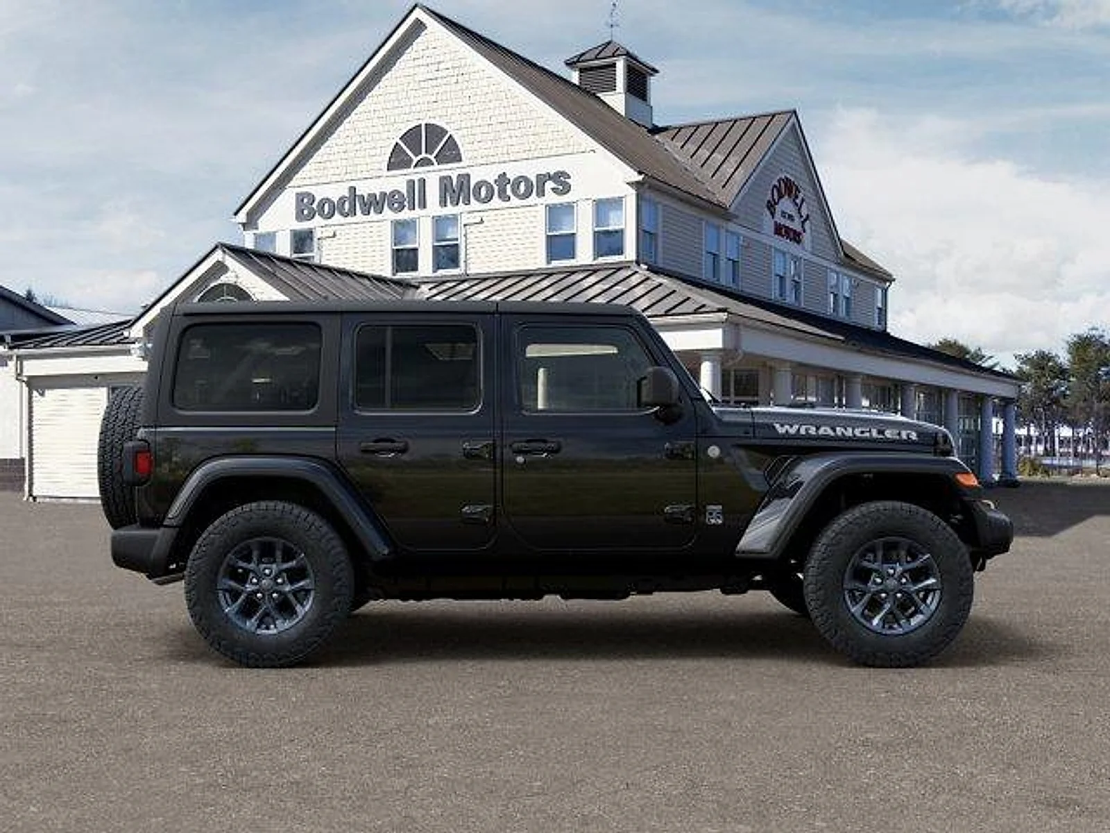 New 2026 Black Clear-Coat Exterior Paint Jeep 4-Door 85th Anniversary Edition image 21