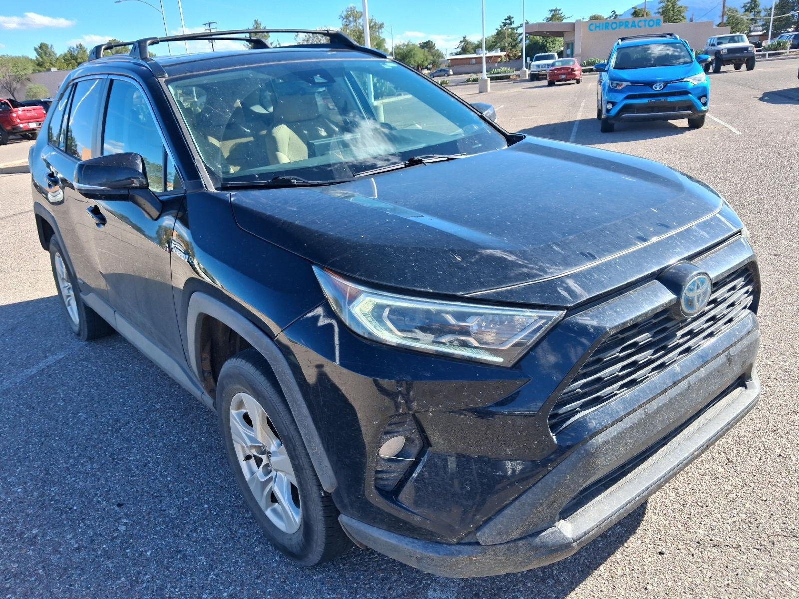 Used 2021 Midnight Black Metallic Toyota XLE image 7