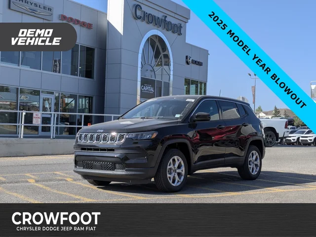 2025 Jeep Compass Sport - - 4X4 - 4.99% O.A.C - Heated Seats & More!