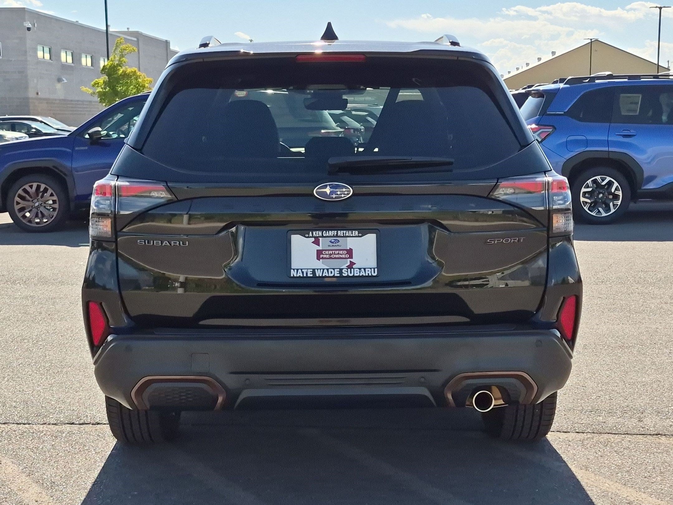 Certified Used 2026 Crystal Black Silica Subaru Sport image 4