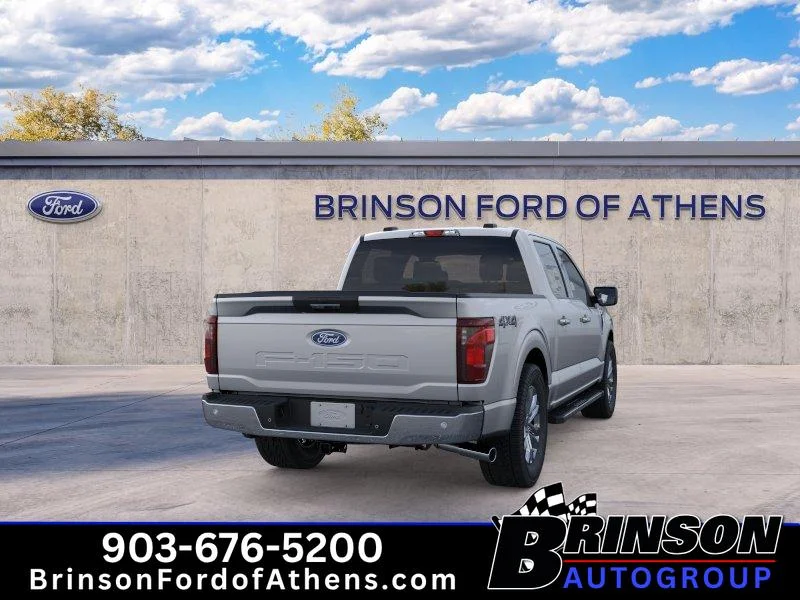 New 2026 Iconic Silver Metallic Ford XLT image 8