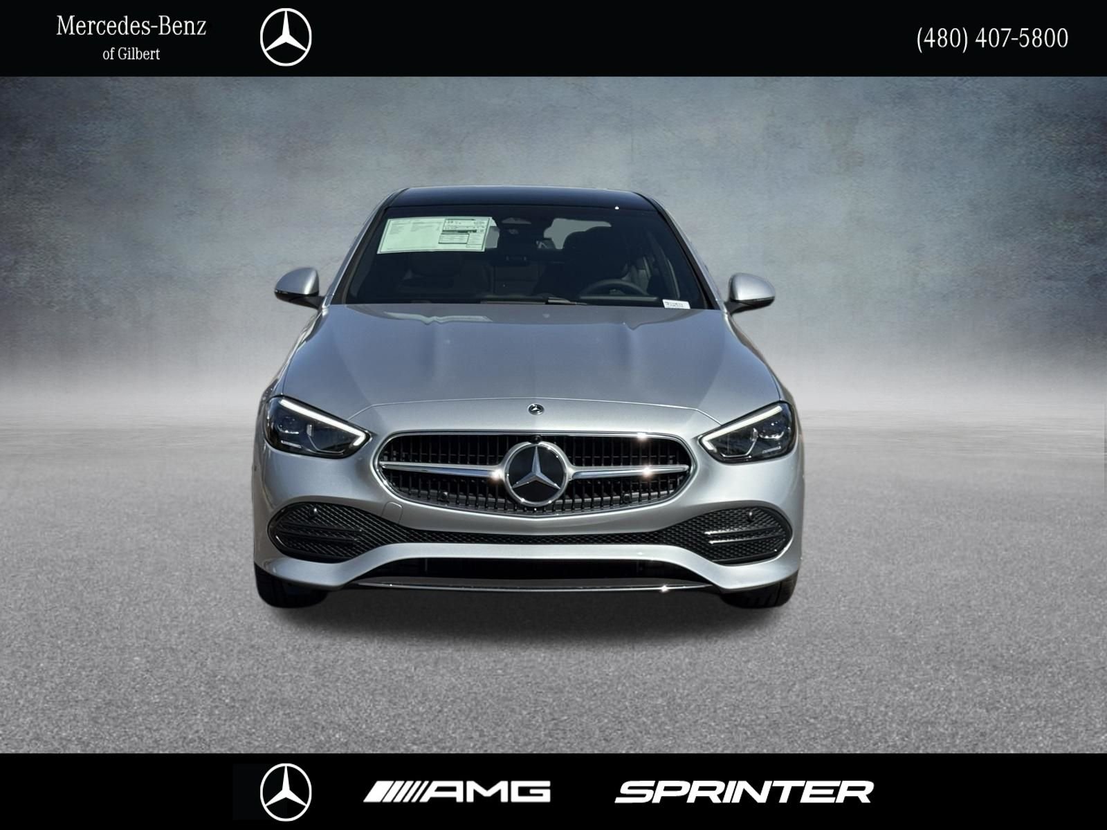 New 2026 Cirrus Silver Metallic Mercedes-Benz C 300 image 2