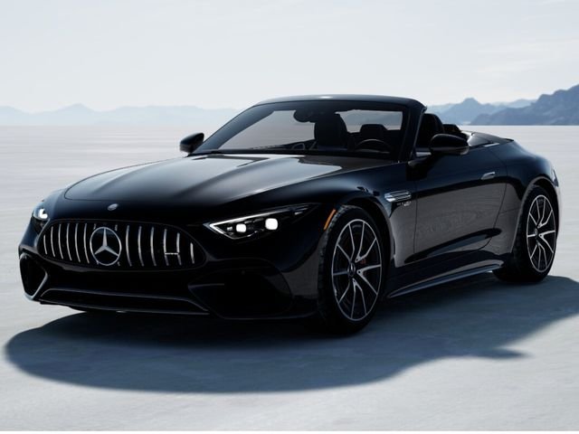 New 2026 Obsidian Black Metallic Mercedes-Benz SL 55 AMG® image 1