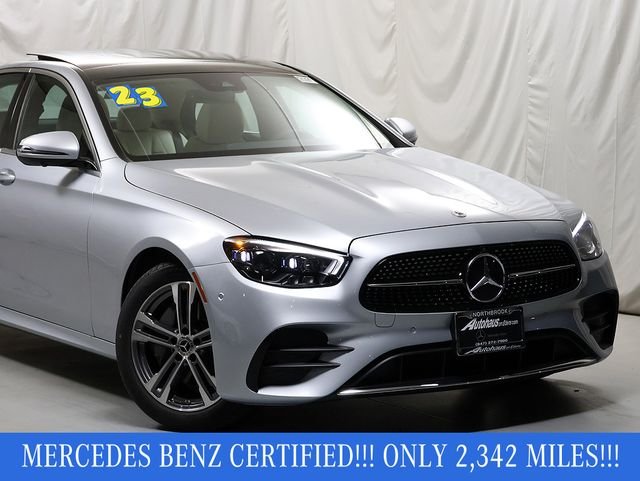 Certified Used 2023 Cirrus Silver Mercedes-Benz E 350 image 2