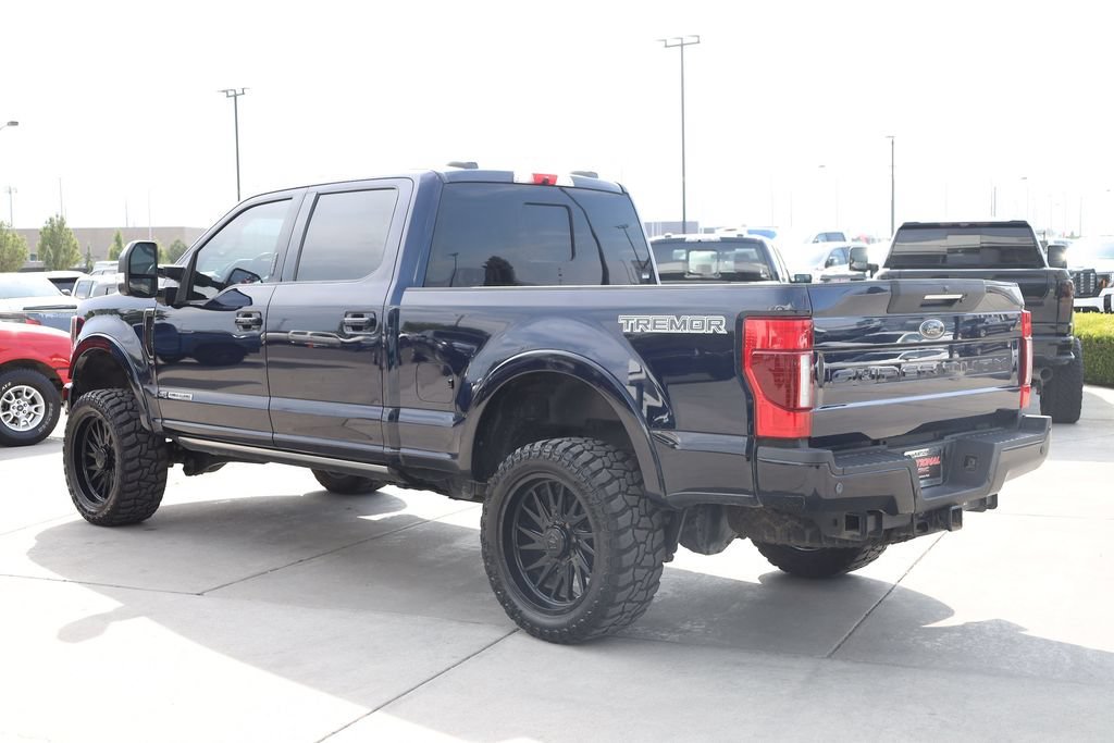 Used 2022 Blue Ford LARIAT image 4