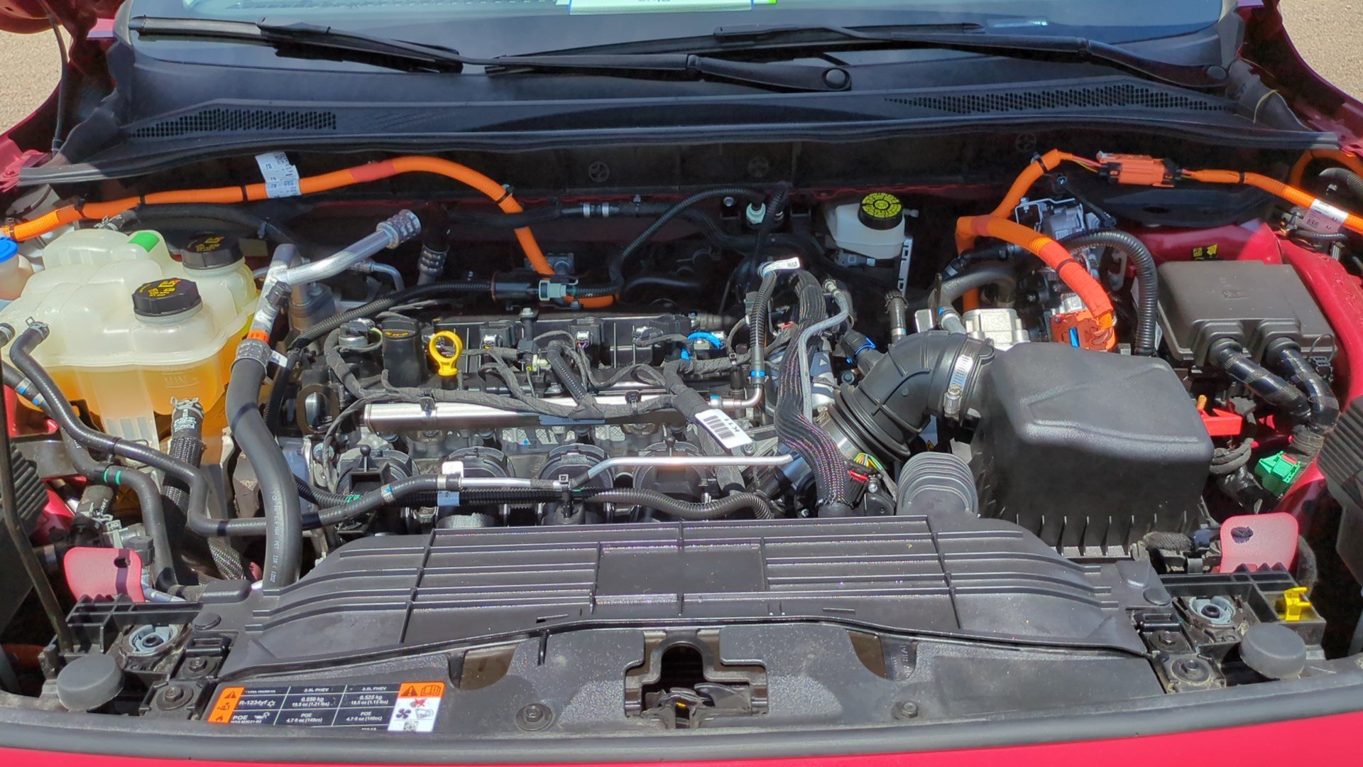 Used 2022 Red Metallic Ford SEL Plug-In Hybrid image 34