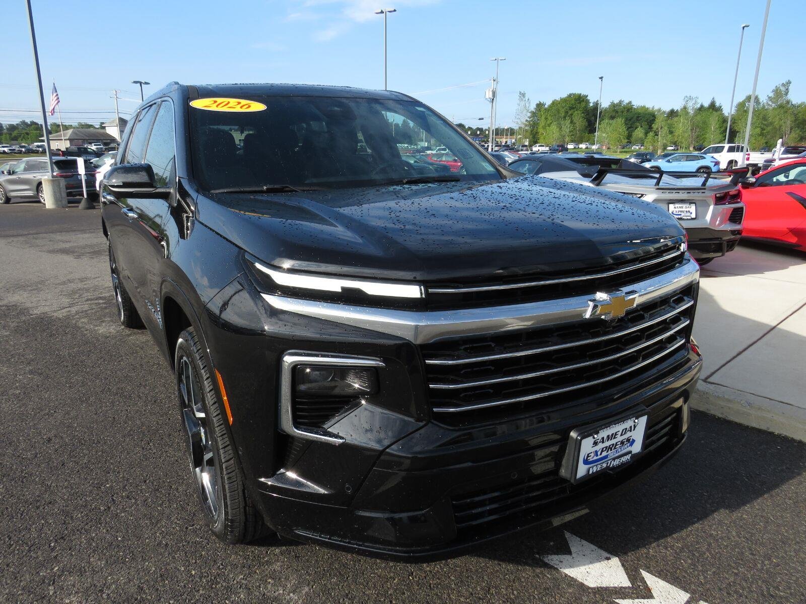 Used 2026 Mosaic Black Metallic Chevrolet AWD High Country image 3