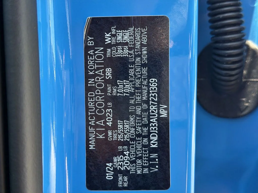 Used 2024 Blue Kia EX image 41