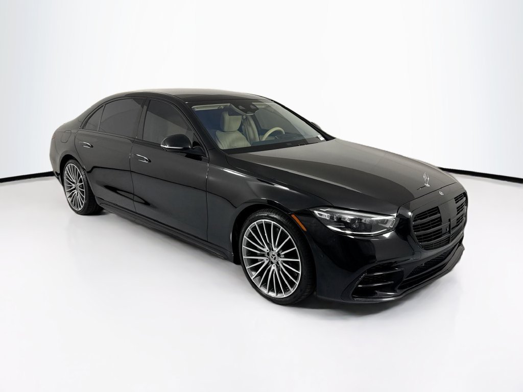 Certified Used 2023 Black Mercedes-Benz S 500 image 3