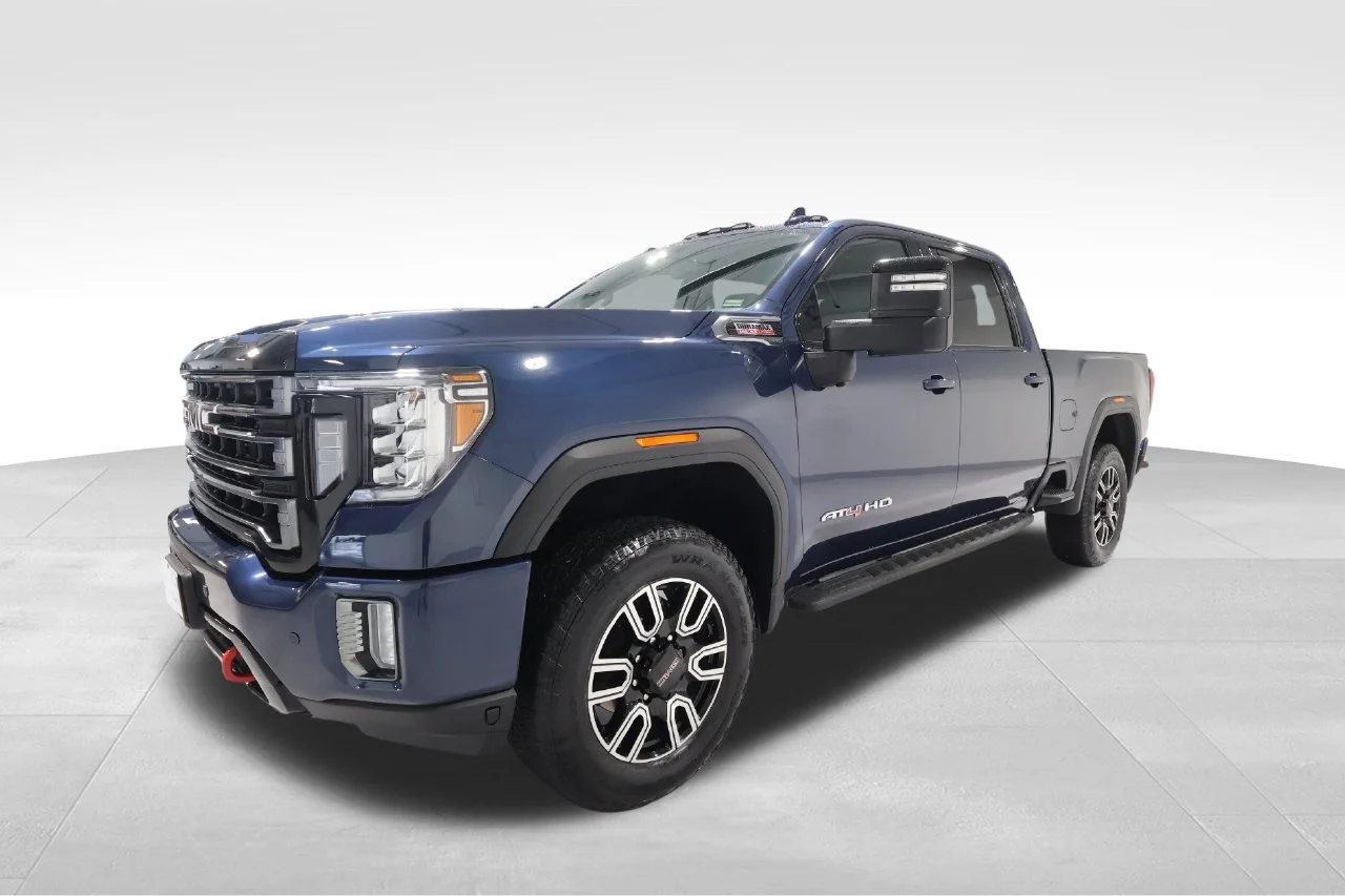 Certified Used 2022 PACIFIC BLUE METALLIC GMC AT4 image 8