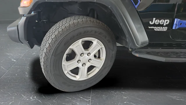Used 2020 Black Clearcoat Jeep Unlimited Sport S image 35