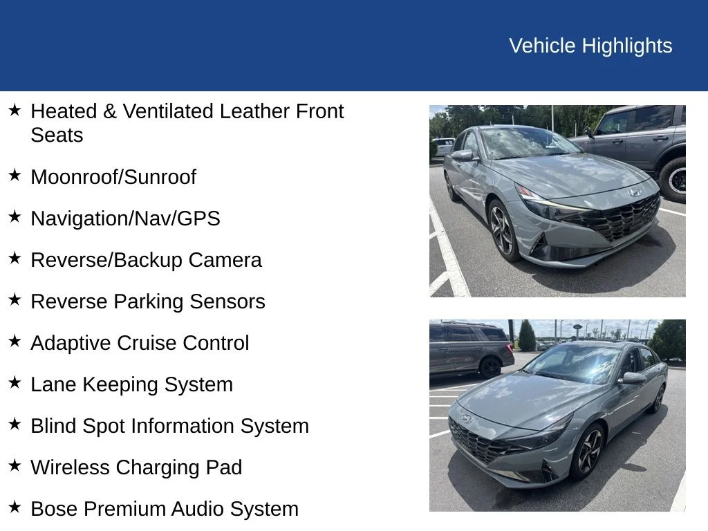 Used 2023 Electric Hyundai Limited image 16