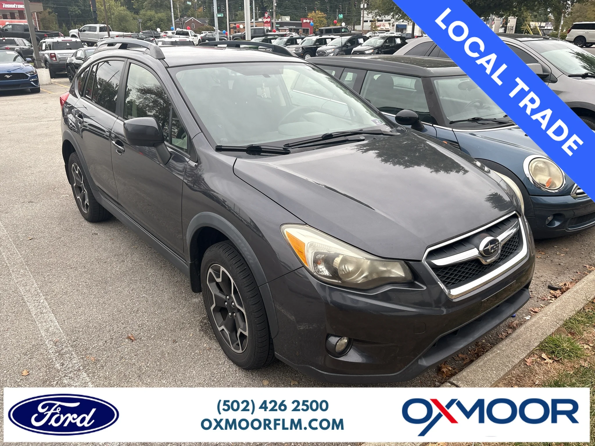 Used 2014 Dark Gray Metallic Subaru Premium image 1