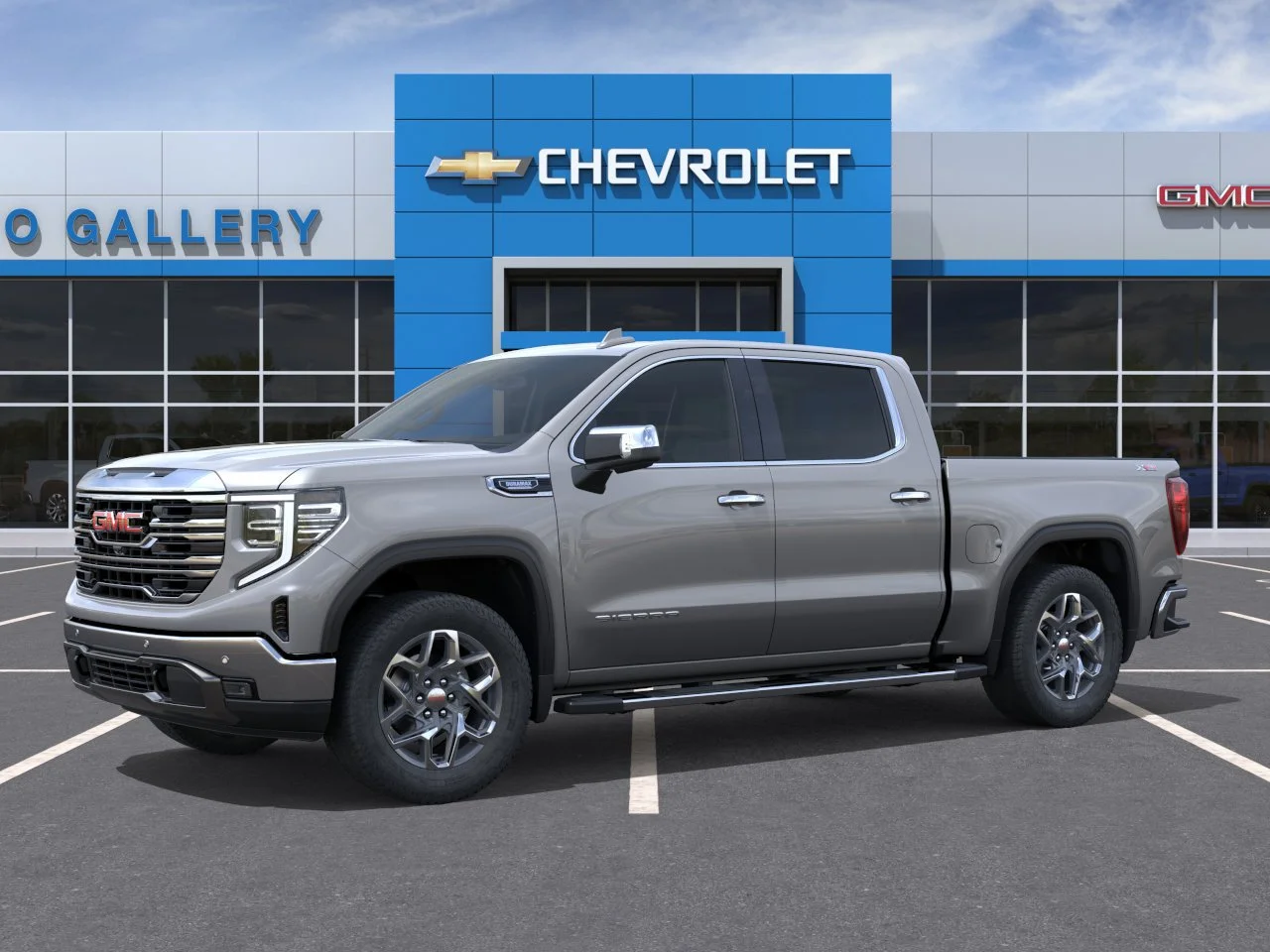 New 2026 Sterling Metallic GMC SLT image 2