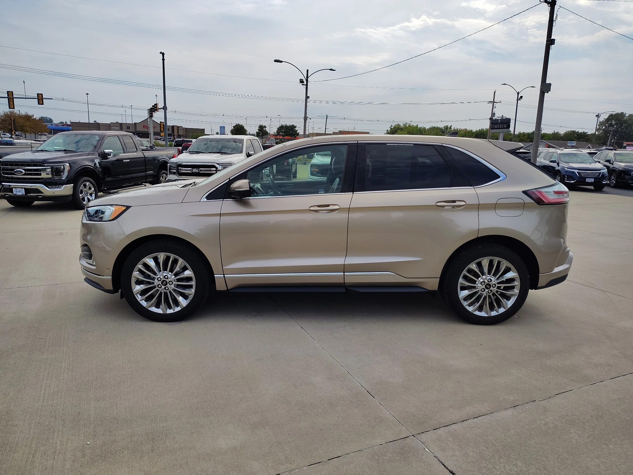 Used 2020 Desert Gold Metallic Ford Titanium image 2