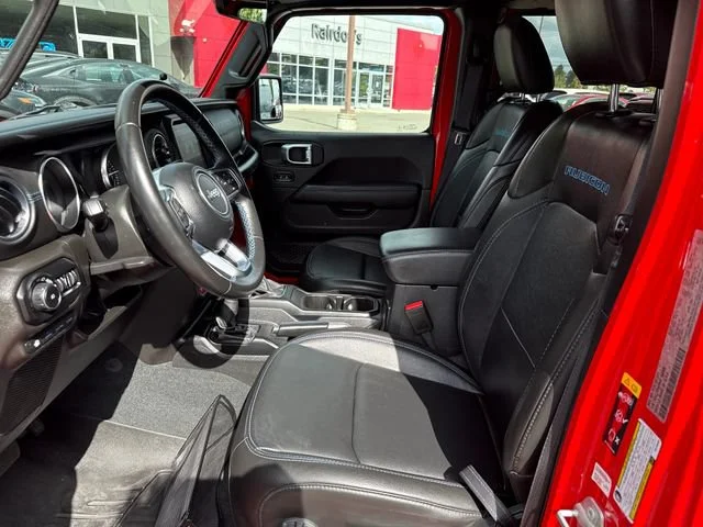 Used 2022 Firecracker Red Clearcoat Jeep Unlimited Rubicon 4xe image 14