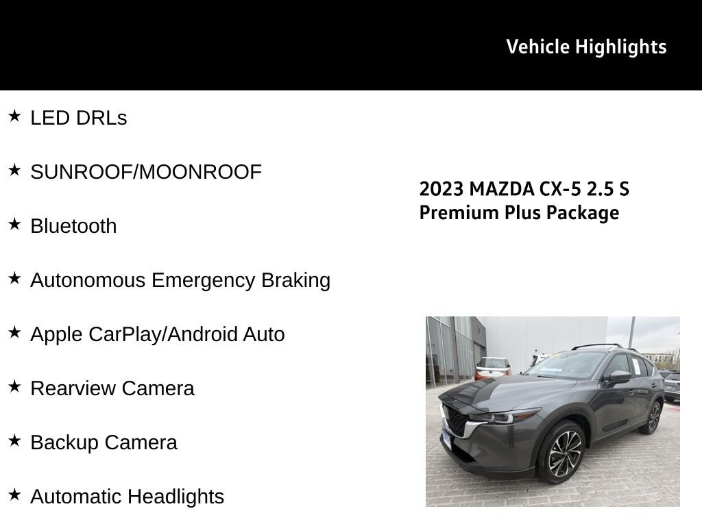 Used 2023 Machine Gray Mazda 2.5 S Premium Plus Package image 27
