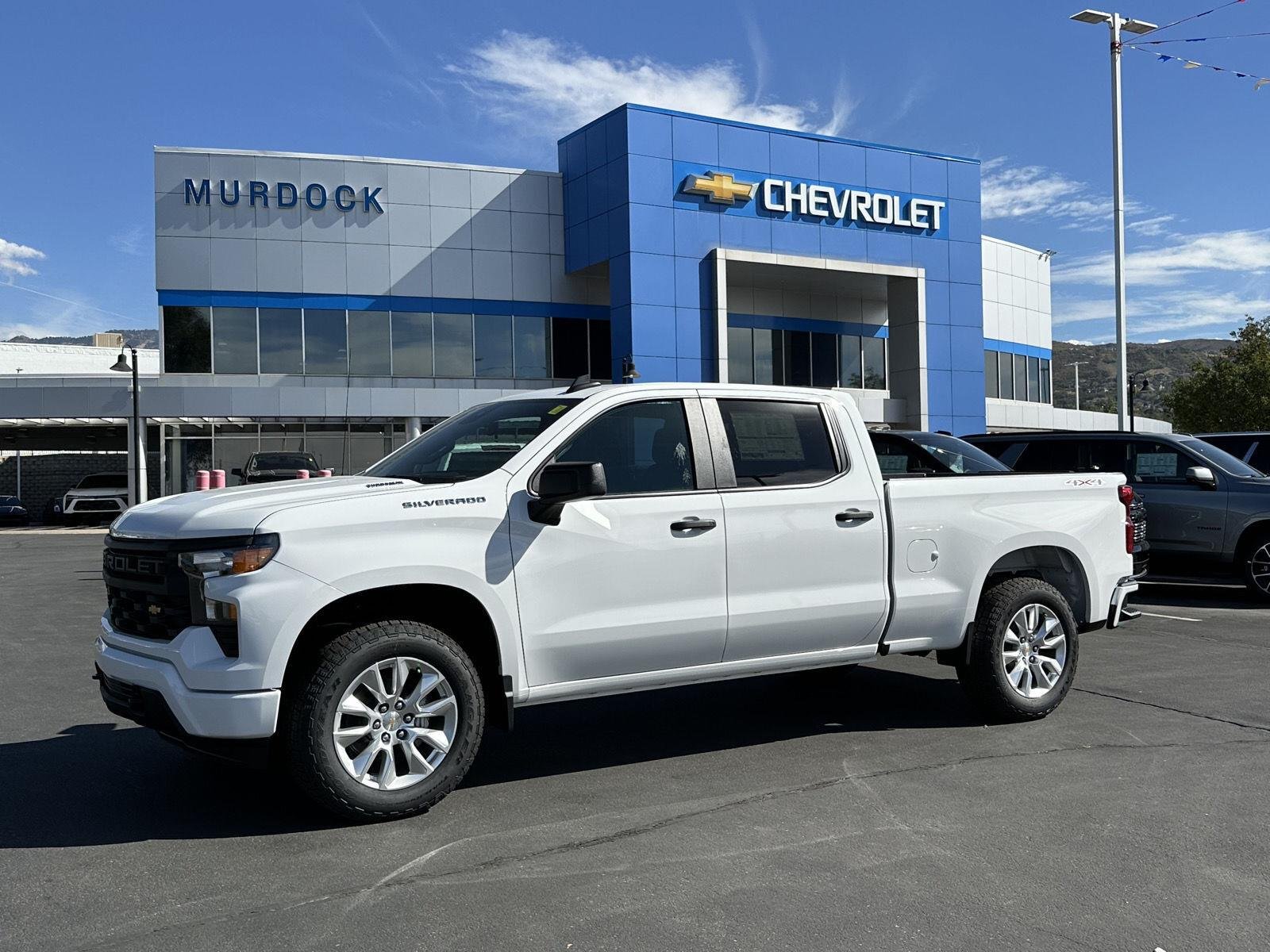 New 2026 Summit White Chevrolet Custom image 1