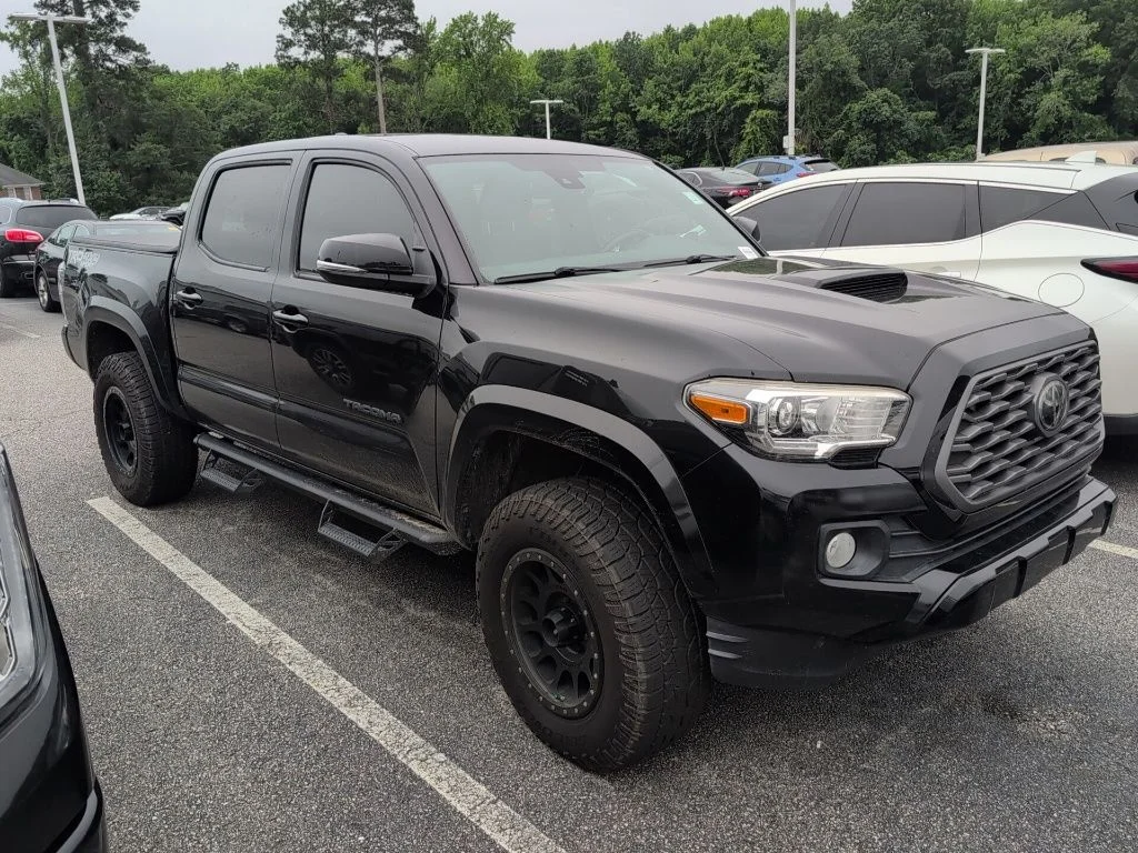 Used 2021 Black Toyota TRD Sport image 1