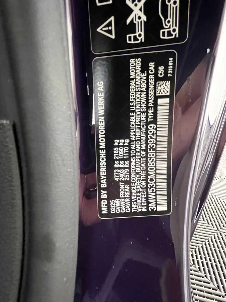 Certified Used 2025 Thundernight Metallic BMW M240i image 23