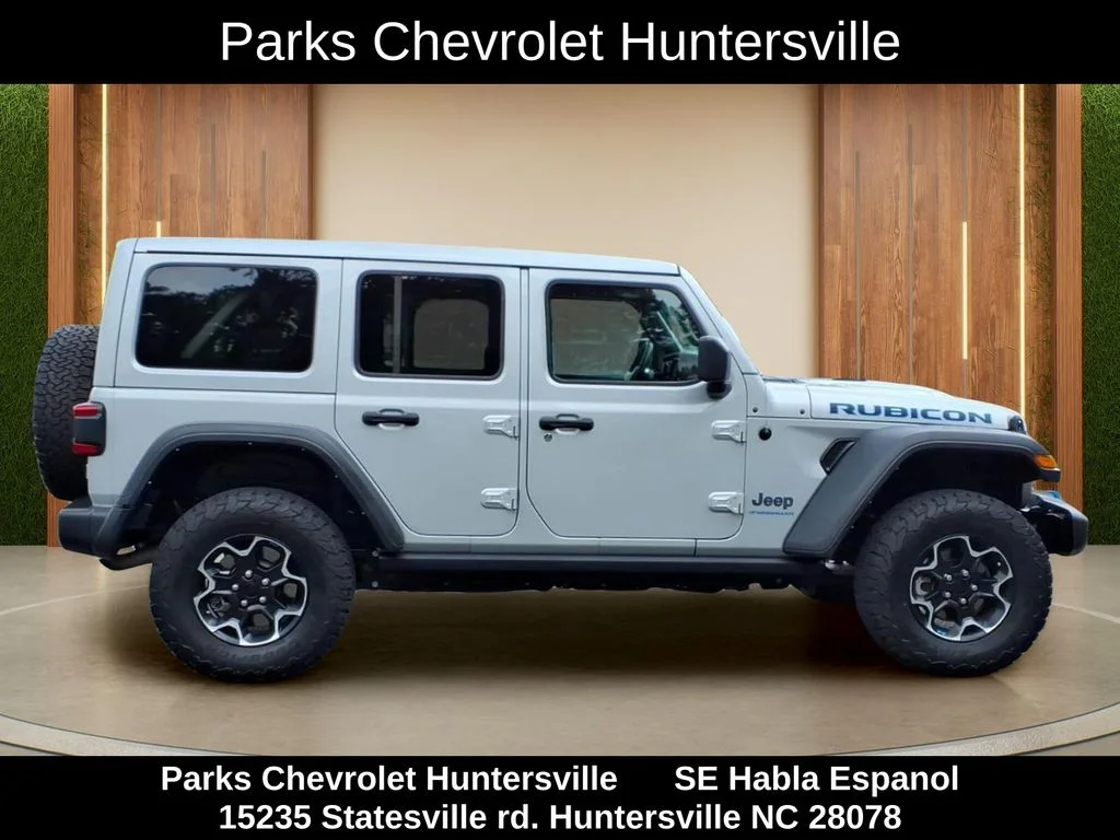 Certified Used 2023 Silver Jeep Rubicon 4xe image 35
