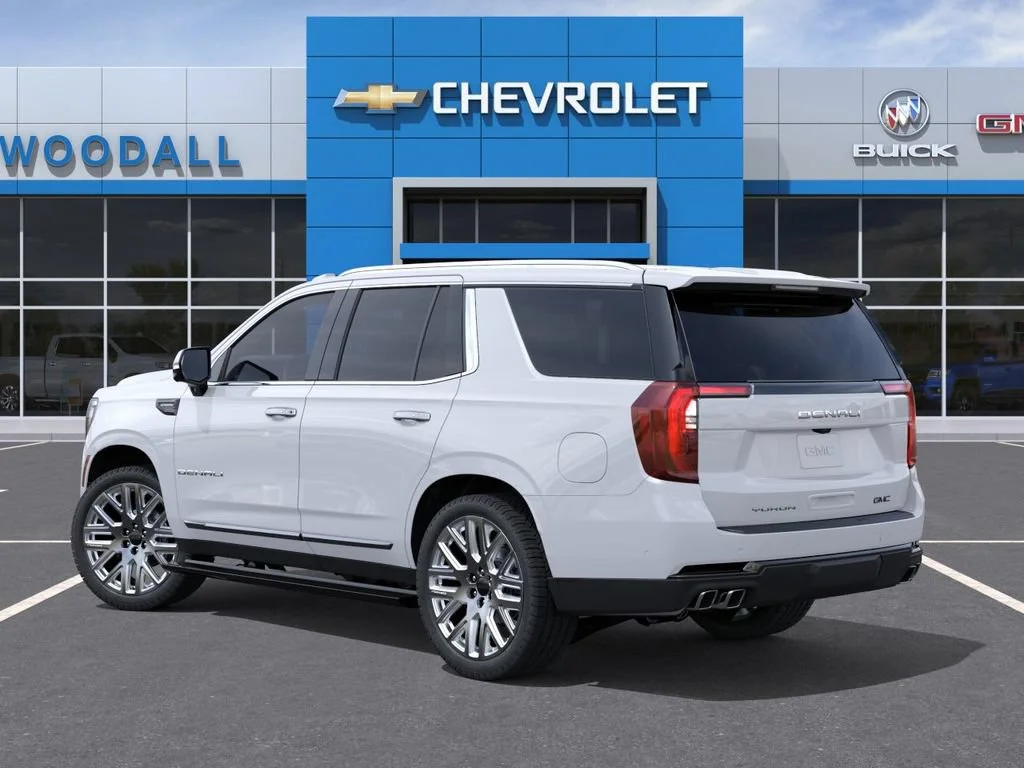 New 2026 Glacier White Tricoat GMC Denali Ultimate image 3