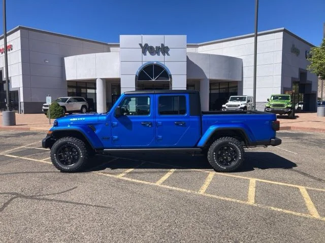 New 2025 Hydro Blue Pearl-Coat Exterior Paint Jeep Willys image 1