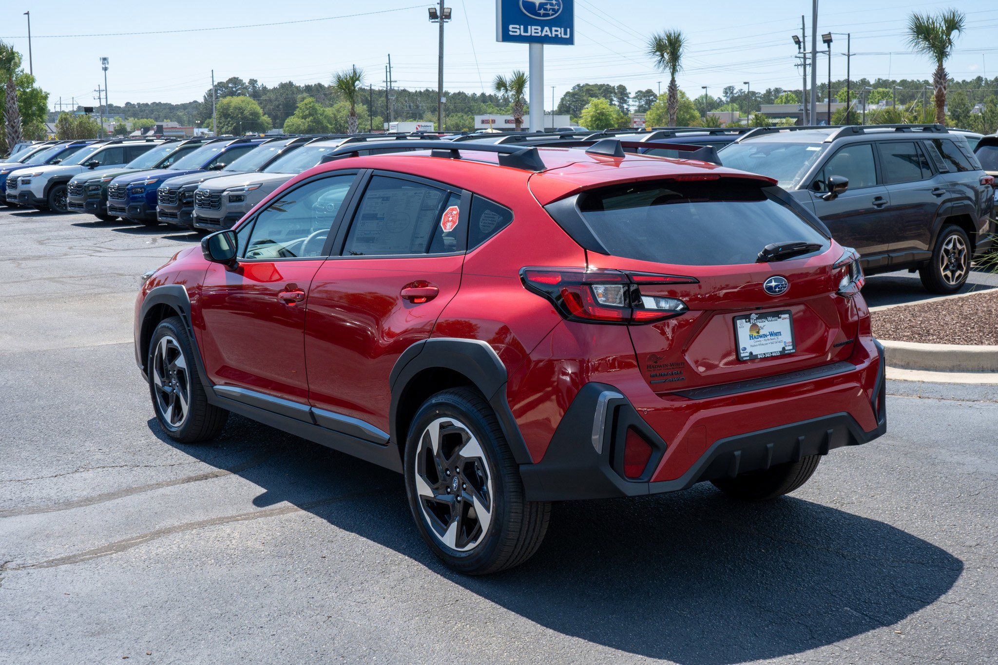 New 2026 LITHIUM RED PEARL Subaru Limited image 5