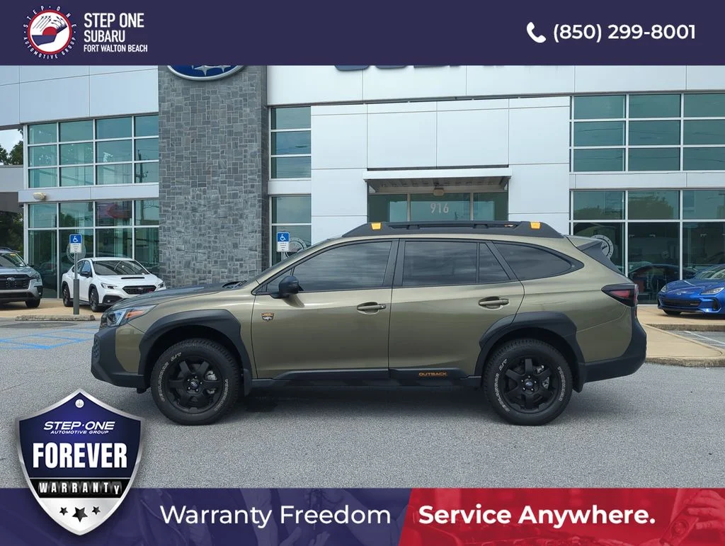 Used 2025 Green Subaru Wilderness image 4