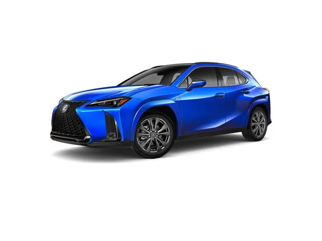 New 2026 Ultrasonic Blue Mica 2.0 with Obsidian roof Lexus F SPORT Design image 6
